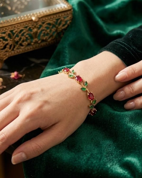 Rosebud Vine Bracelet