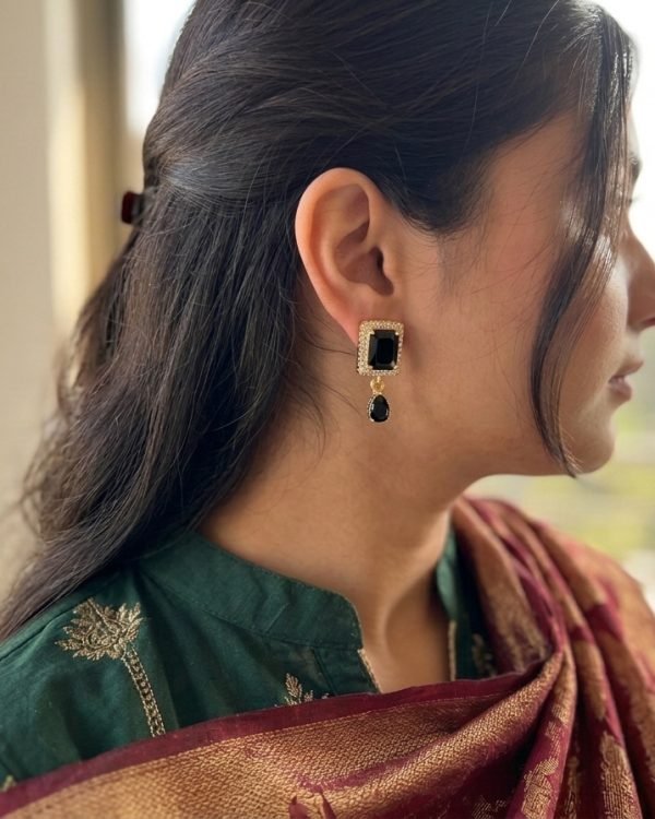 Halo Drop Earrings