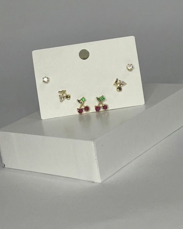 Cherry Stud Set