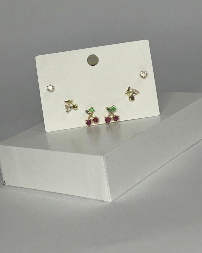 Cherry Stud Set